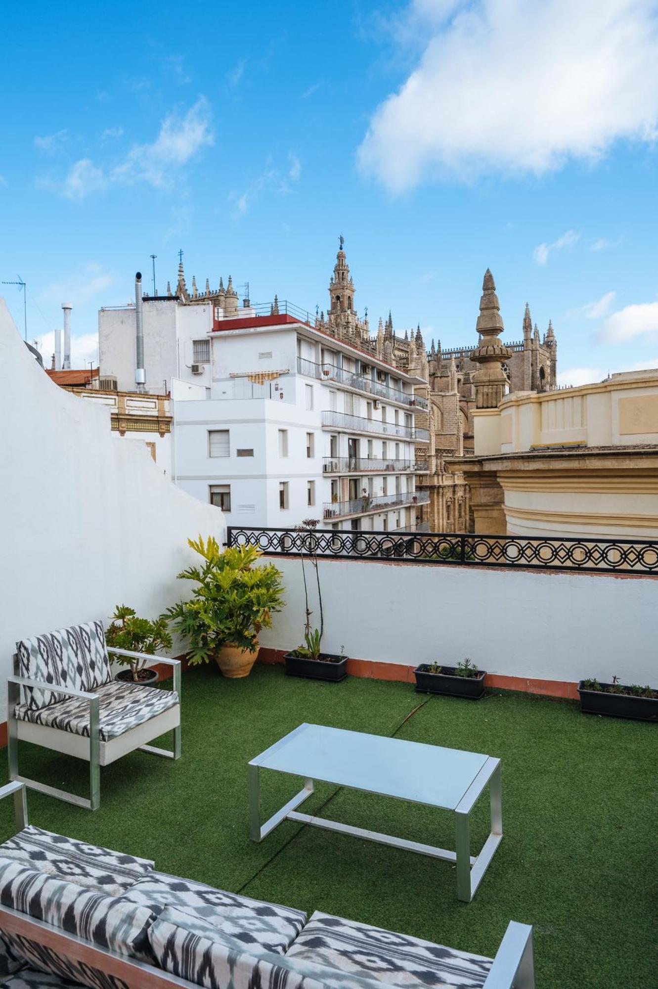 Apartamento Vistas Catedral Tomas de Ibarra Parking Opc Sevilla Exterior foto